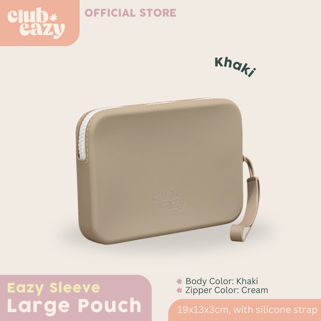 Eazy Sleeve Large Pouch - Khaki (New Color!)