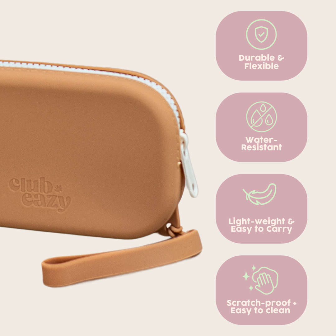 Eazy Sleeve Small Pouch (Round) - Coco Smoothie (New Color!)