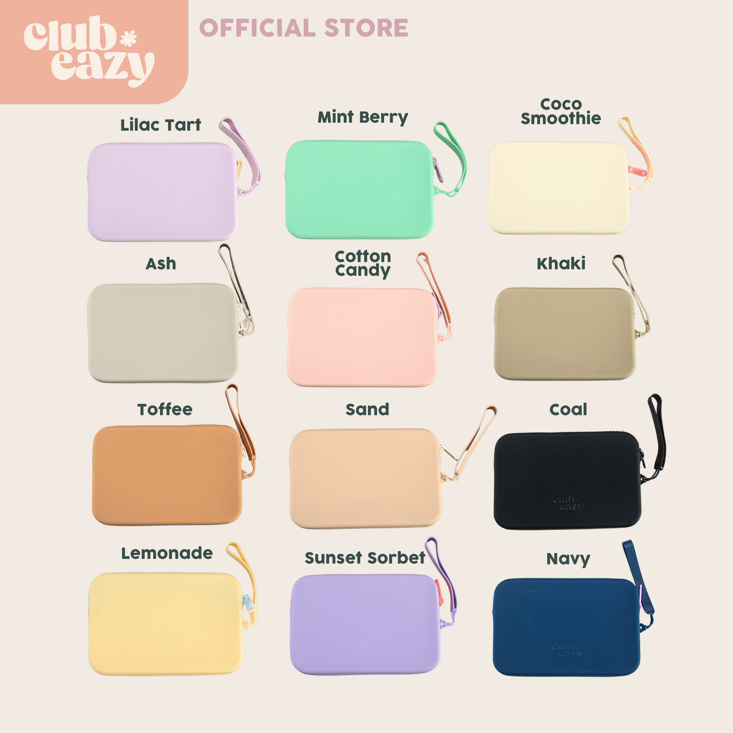 Eazy Sleeve Large Pouch - Mint Berry (New Color!)