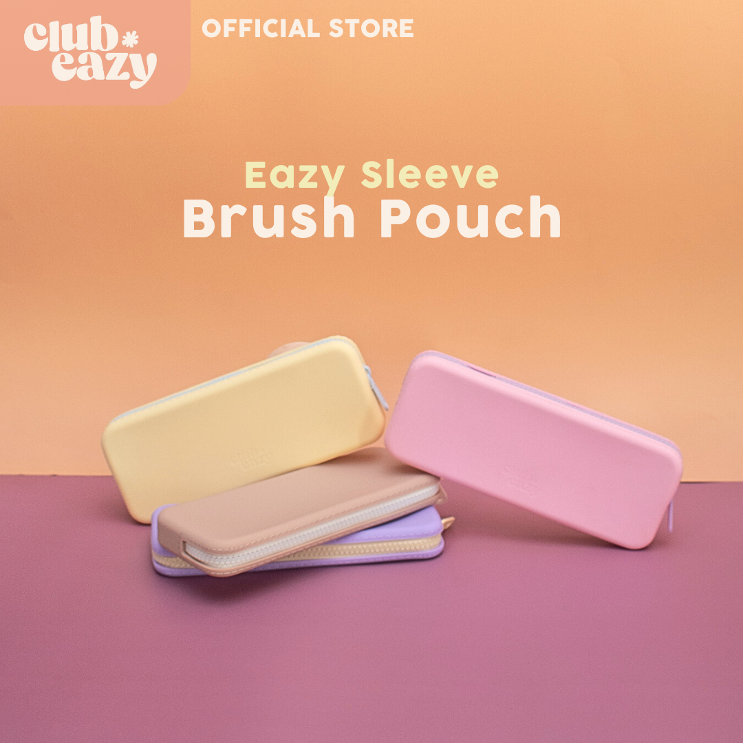 Eazy Sleeve Brush Pouch - Grape Tart (New Color!)