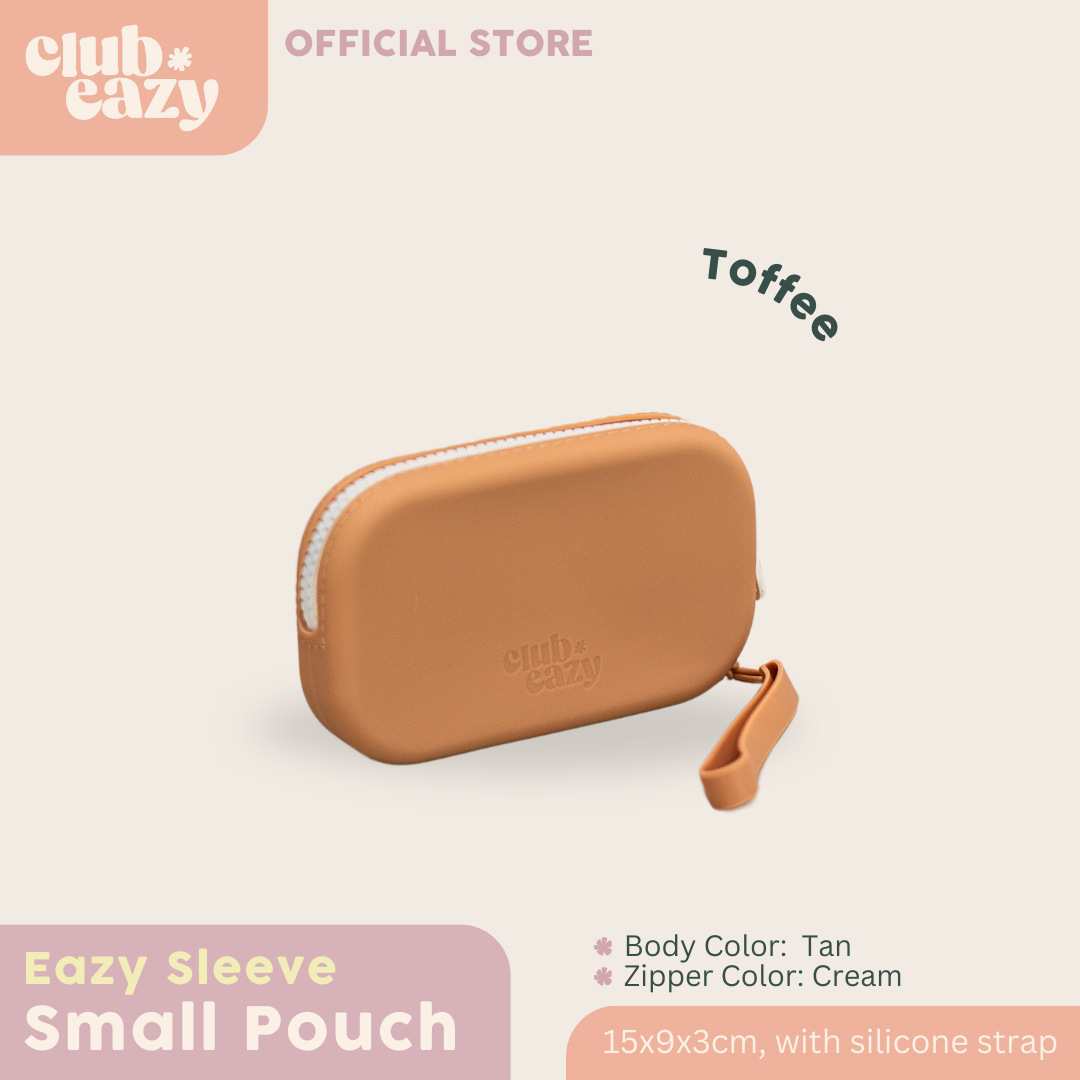 Eazy Sleeve Small Pouch (Round) - Toffee (New Color!)