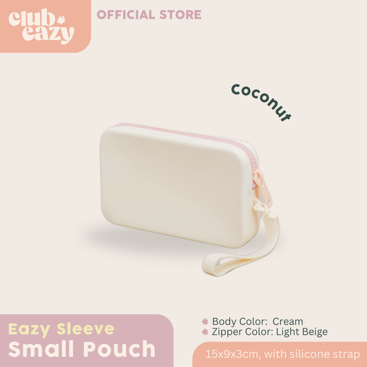 Eazy Sleeve Small Pouch (Square) - Coconut (New Color!)