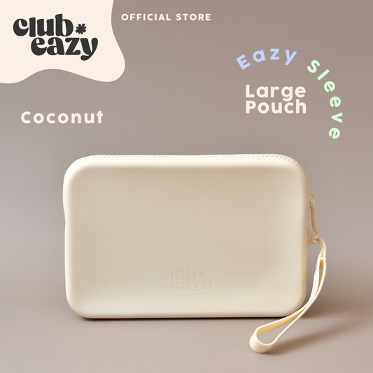 Eazy Sleeve Large Pouch - Coconut