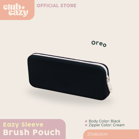 Eazy Sleeve Brush Pouch - Oreo (New Color!)