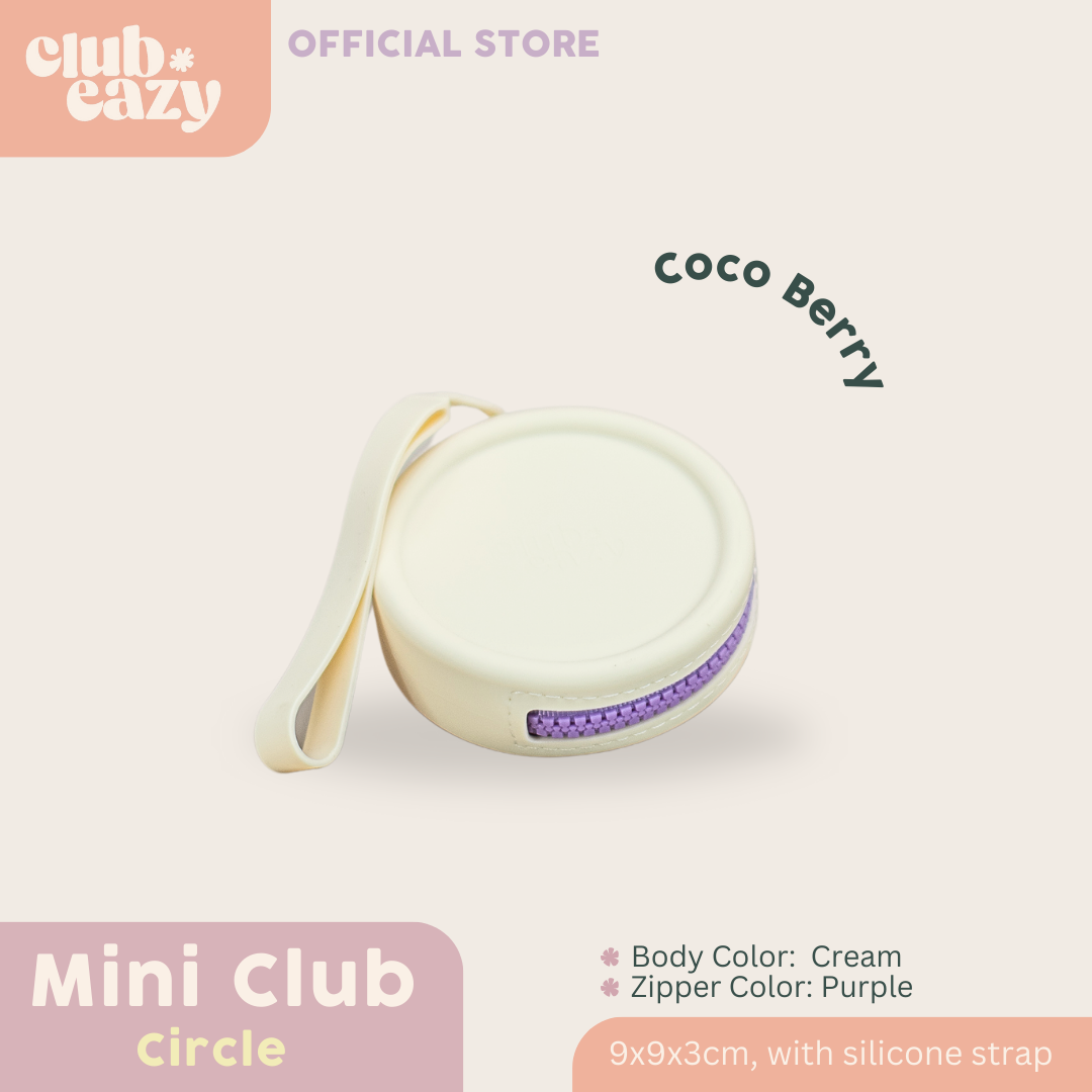 Mini Club Circle - Coco Berry (New Color!)