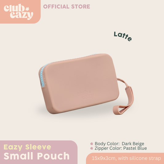 Eazy Sleeve Small Pouch (Square) - Latte (New Color!)