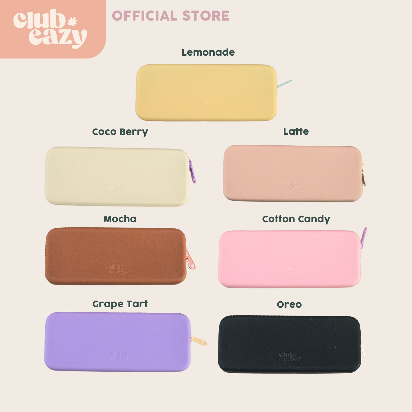 Eazy Sleeve Brush Pouch - Latte (New Color!)