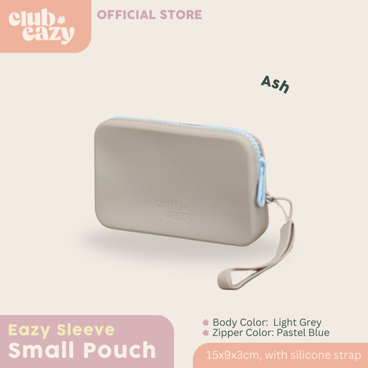 Eazy Sleeve Small Pouch (Square) - Ash (New Color!)