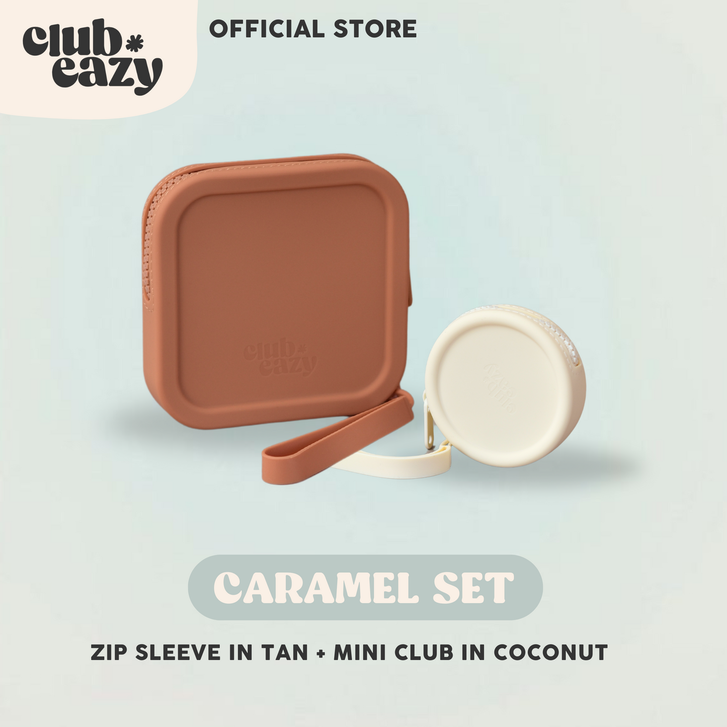 Easy Peasy Set A (Set of 2) (Zip Sleeve + Mini Club Circle)