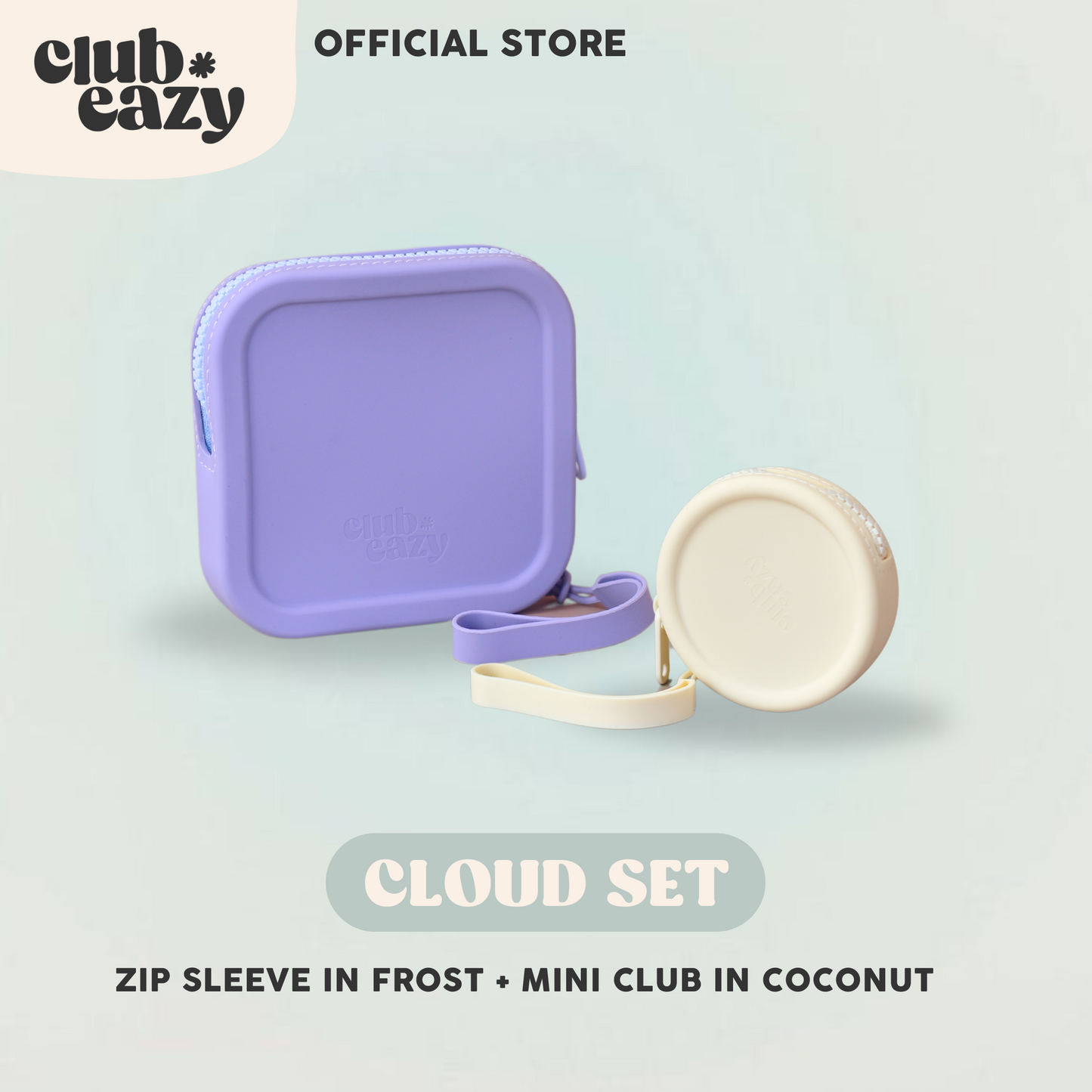 Easy Peasy Set A (Set of 2) (Zip Sleeve + Mini Club Circle)