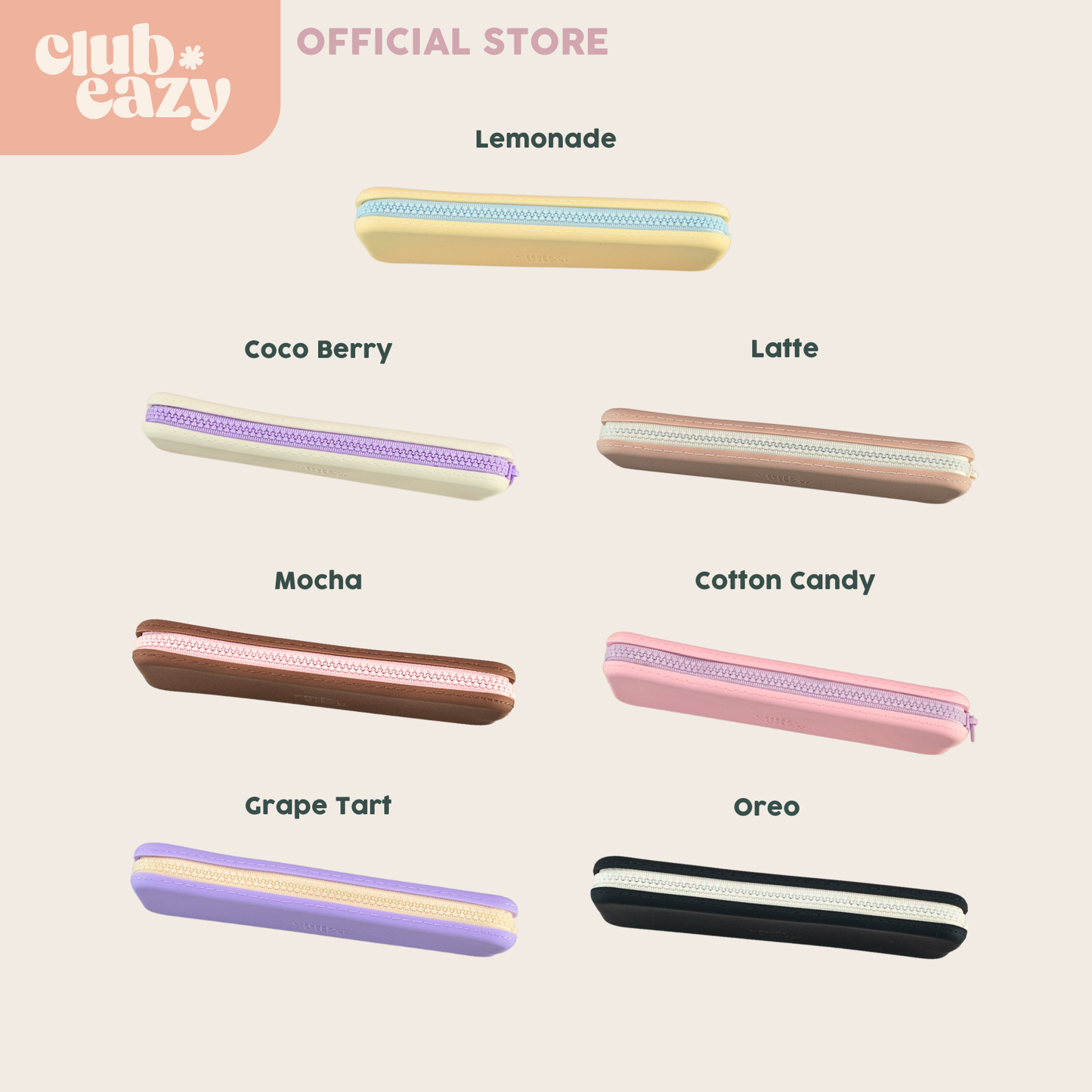 Eazy Sleeve Brush Pouch - Oreo (New Color!)