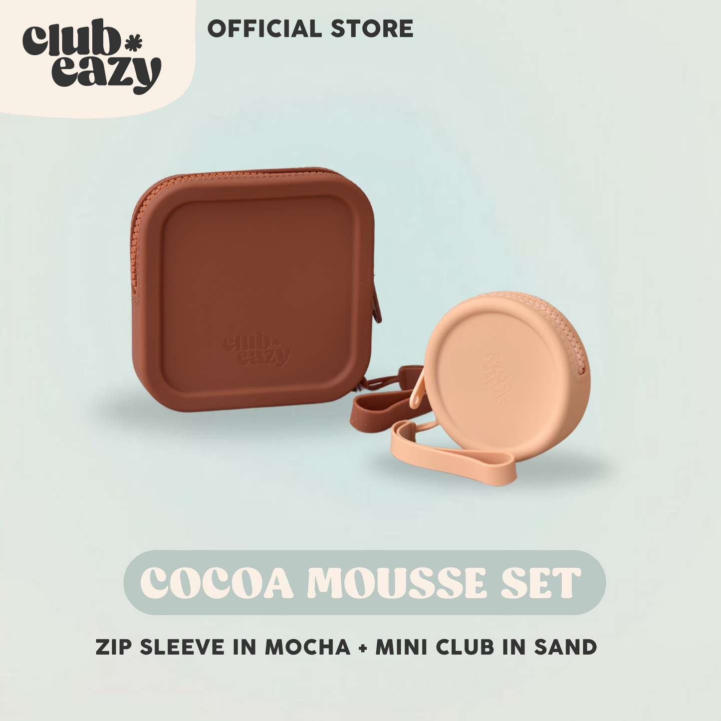 Easy Peasy Set A (Set of 2) (Zip Sleeve + Mini Club Circle)