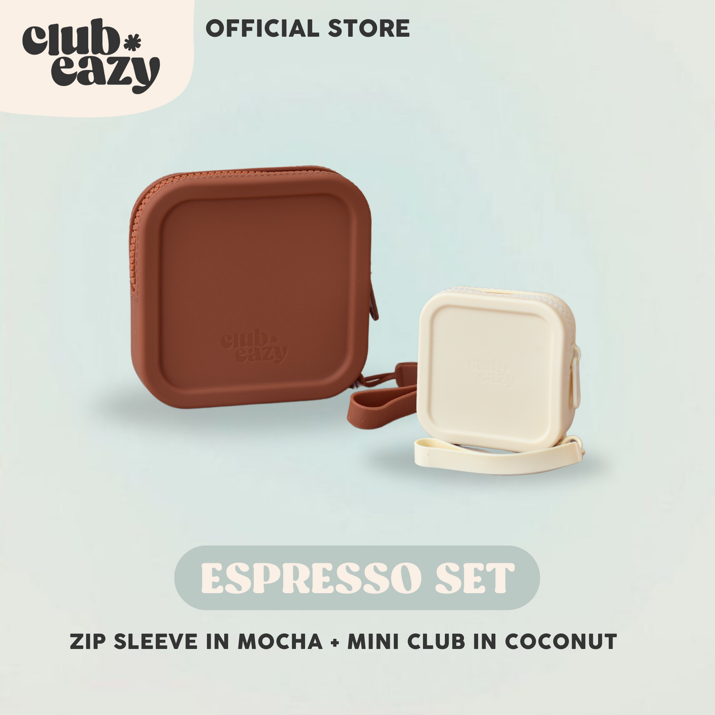 Easy Peasy Set B (Set of 2) (Zip Sleeve + Mini Club Square)