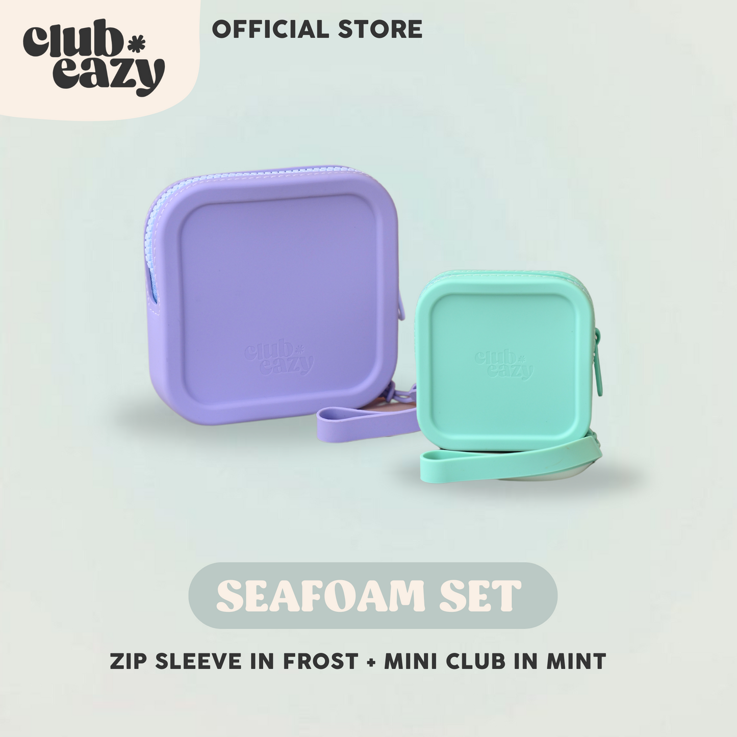 Easy Peasy Set B (Set of 2) (Zip Sleeve + Mini Club Square)