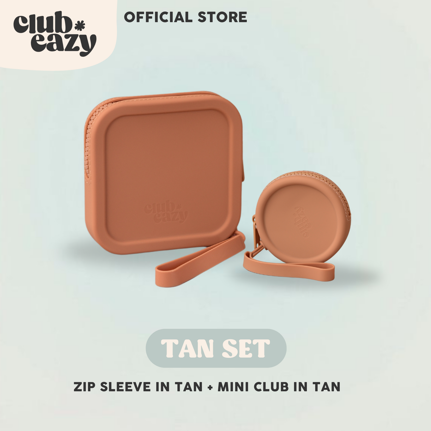 Easy Peasy Set A (Set of 2) (Zip Sleeve + Mini Club Circle)