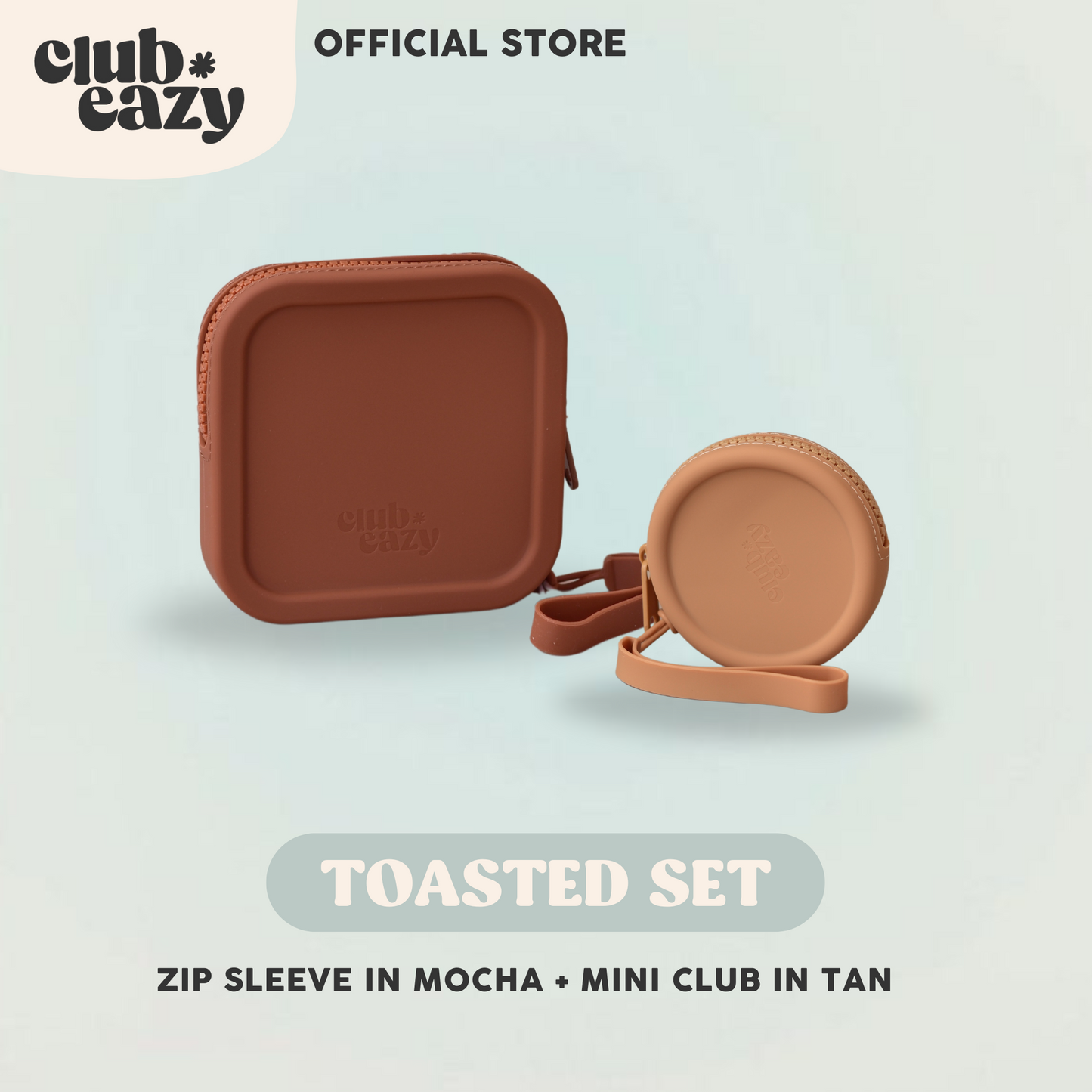 Easy Peasy Set A (Set of 2) (Zip Sleeve + Mini Club Circle)