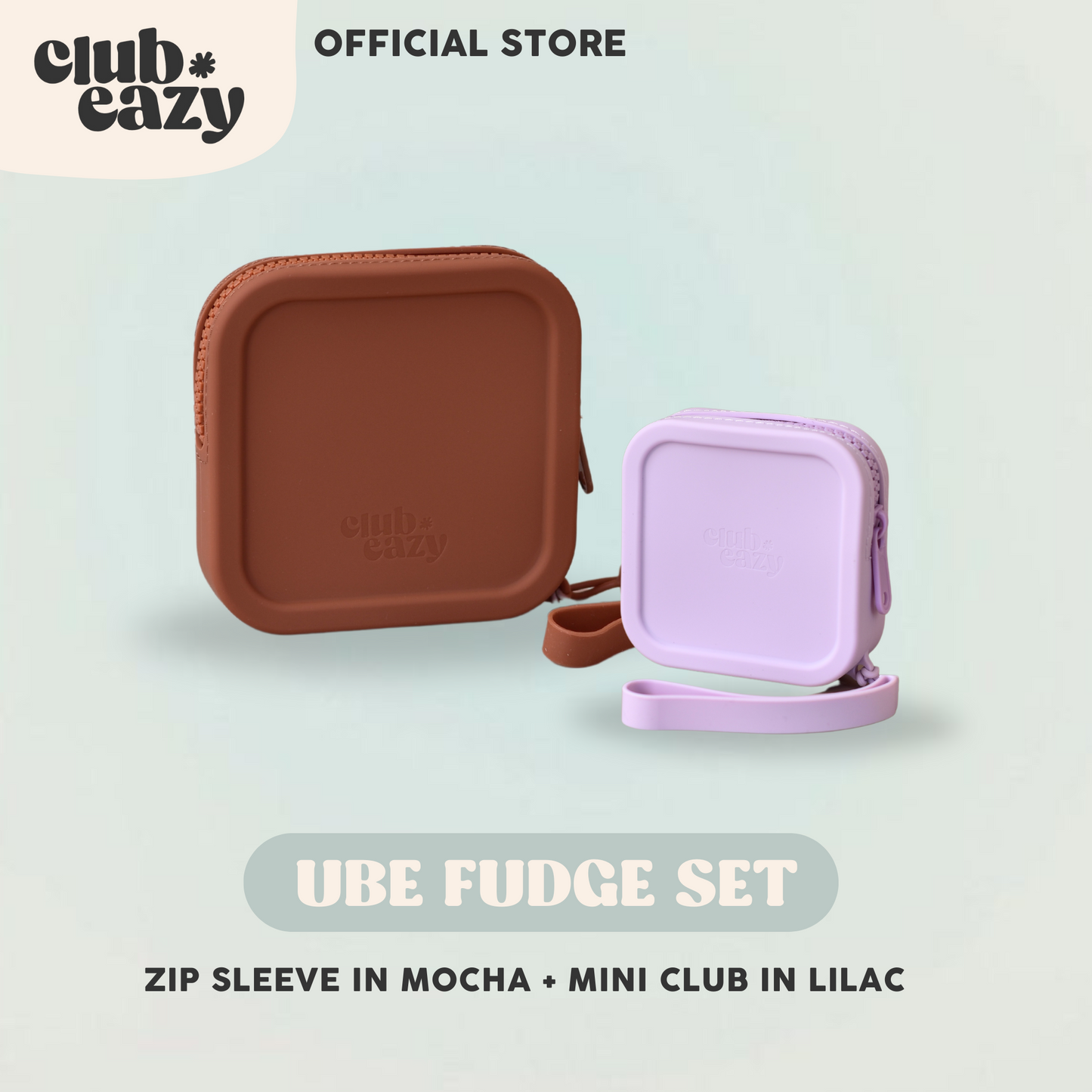 Easy Peasy Set B (Set of 2) (Zip Sleeve + Mini Club Square)